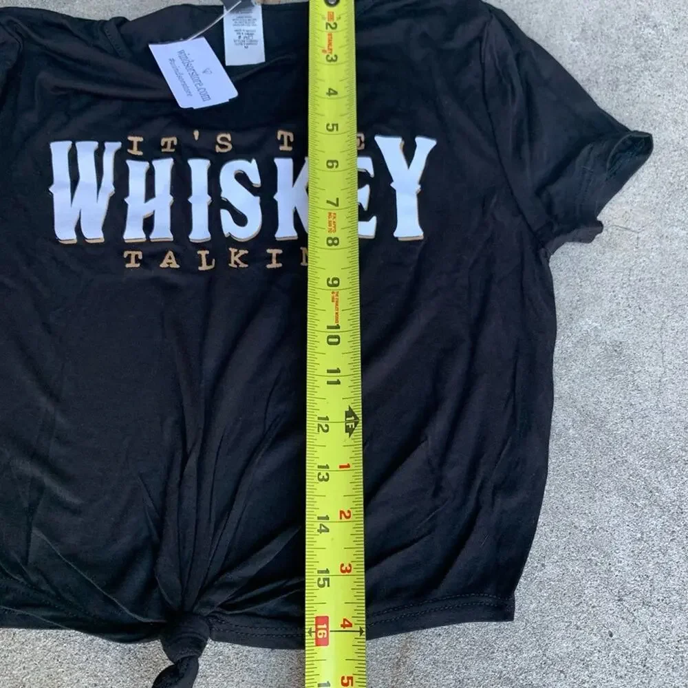 Windsor Whiskey Crop Top Size Medium